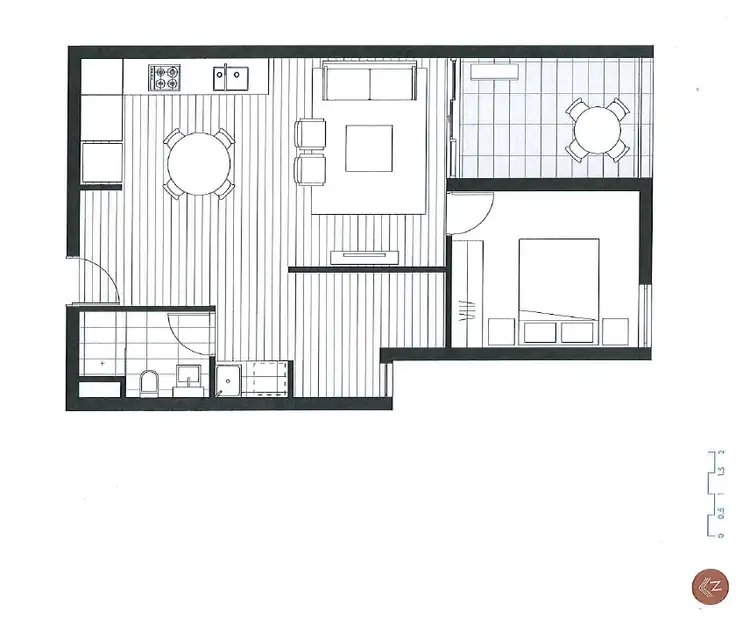 Floorplan of Homely apartment listing, 1011/18-24 Railway Street, Lidcombe NSW 2141