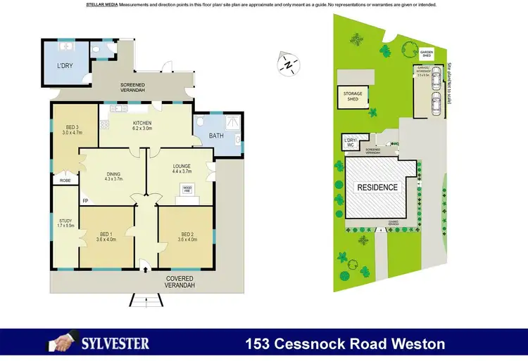 Floorplan of Homely house listing, 153 Cessnock Road, Weston NSW 2326