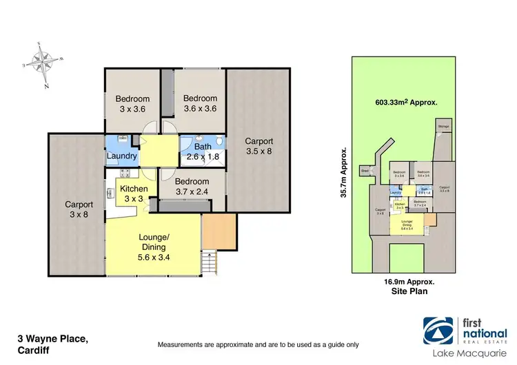Floorplan of Homely house listing, 3 Wayne Place, Cardiff NSW 2285