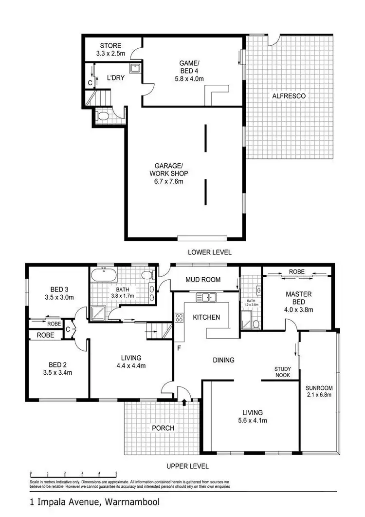 Floorplan of Homely house listing, 1 Impala Avenue, Warrnambool VIC 3280