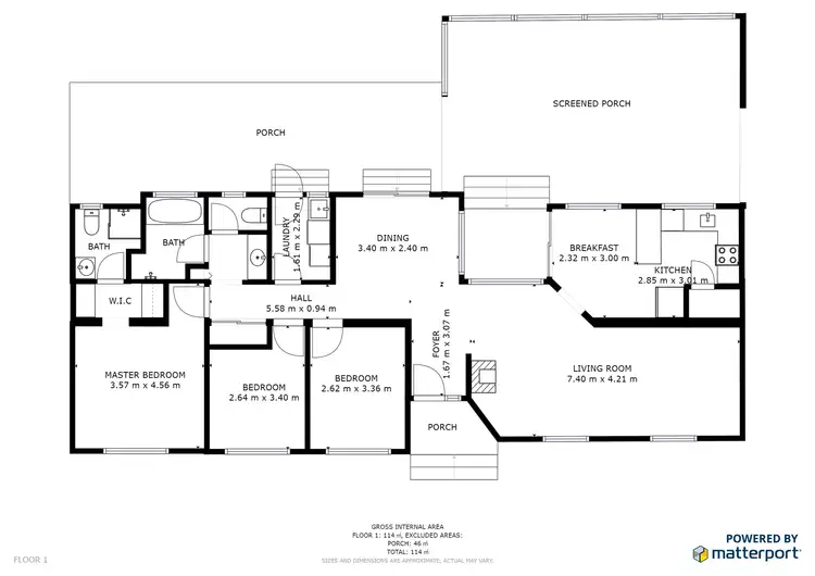 Floorplan of Homely house listing, 3324 Kulkyne Way, Colignan VIC 3494