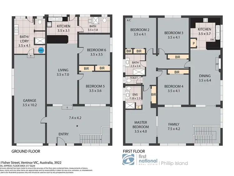 Floorplan of Homely house listing, 36 Fisher Street, Ventnor VIC 3922