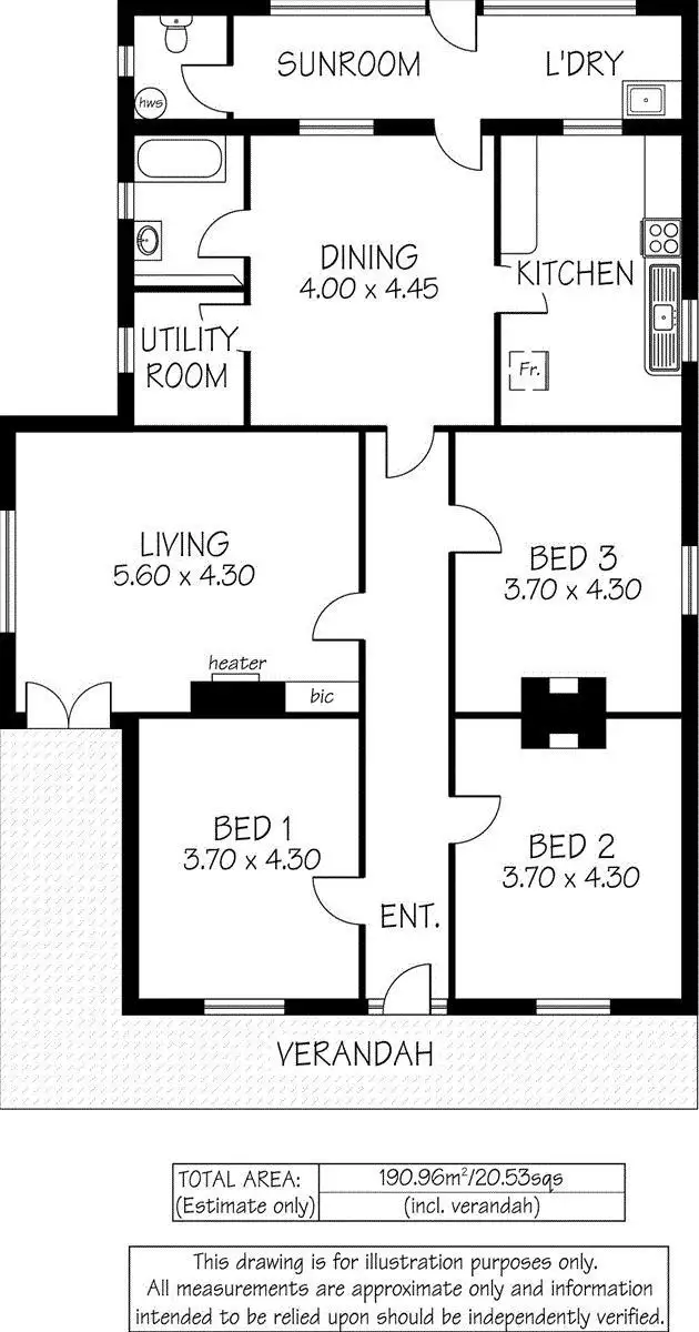 Floorplan of Homely house listing, 23 Marion Street, Unley SA 5061