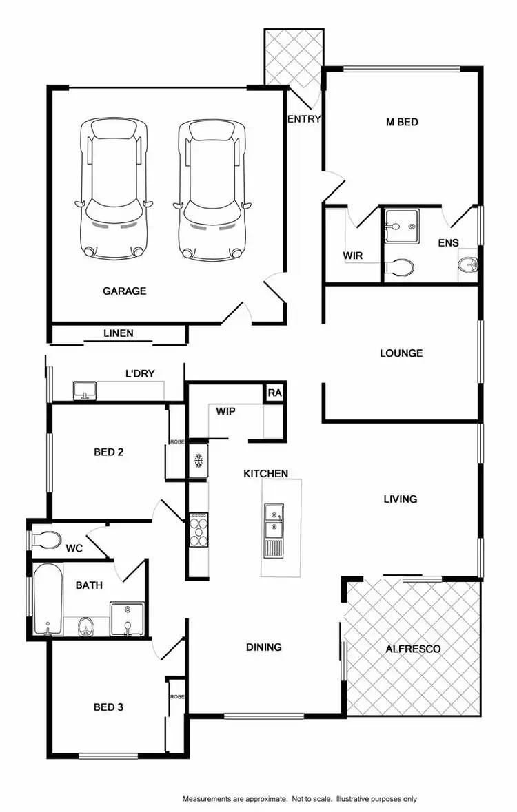 Floorplan of Homely house listing, 5 Mccubbins Lane, Baranduda VIC 3691