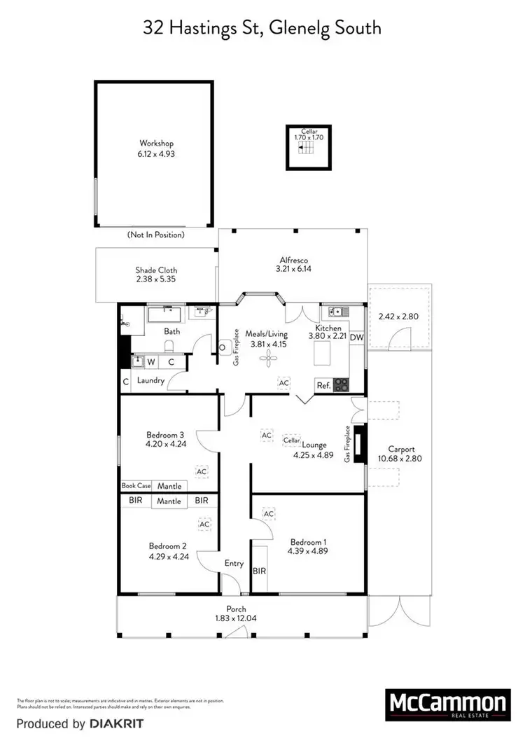 Floorplan of Homely house listing, 32 Hastings Street, Glenelg South SA 5045