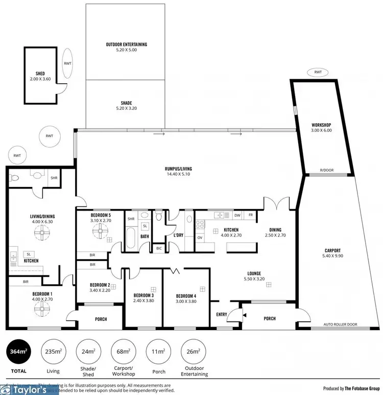 Floorplan of Homely house listing, 4 Hayles Road, Elizabeth Park SA 5113