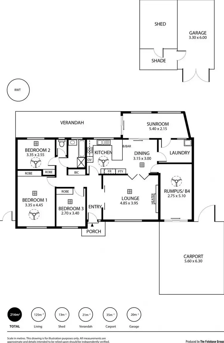 Floorplan of Homely house listing, 9 Tower Drive, Salisbury East SA 5109
