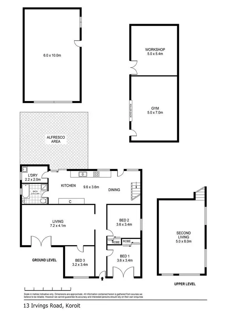 Floorplan of Homely house listing, 13 Irvings Lane, Koroit VIC 3282