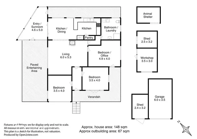 Floorplan of Homely house listing, 5107 Huon Highway, Geeveston TAS 7116