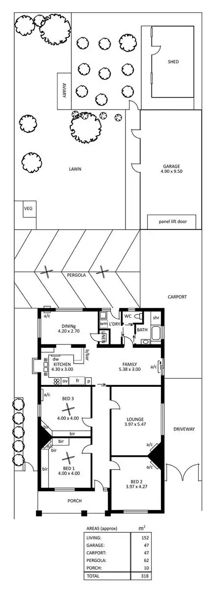 Floorplan of Homely house listing, 5 Mawson Street, Nailsworth SA 5083