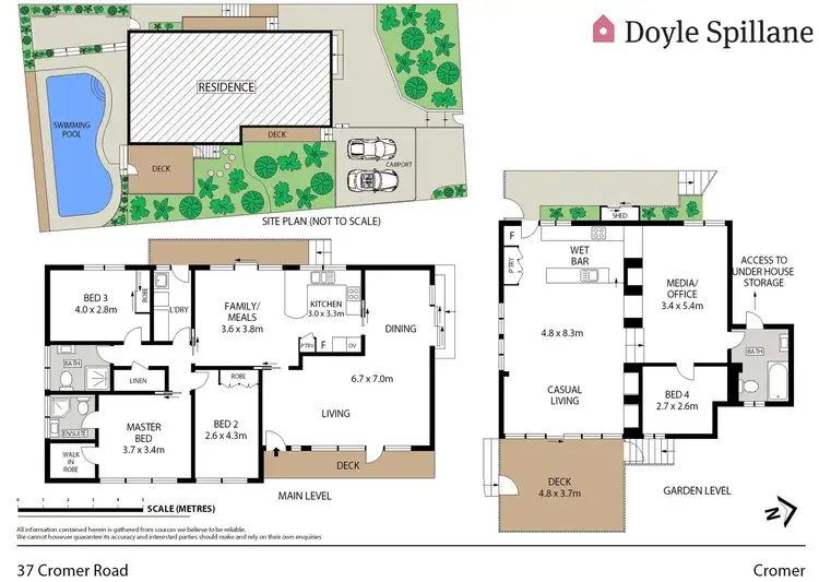 Floorplan of Homely house listing, 37 Cromer Road, Cromer NSW 2099