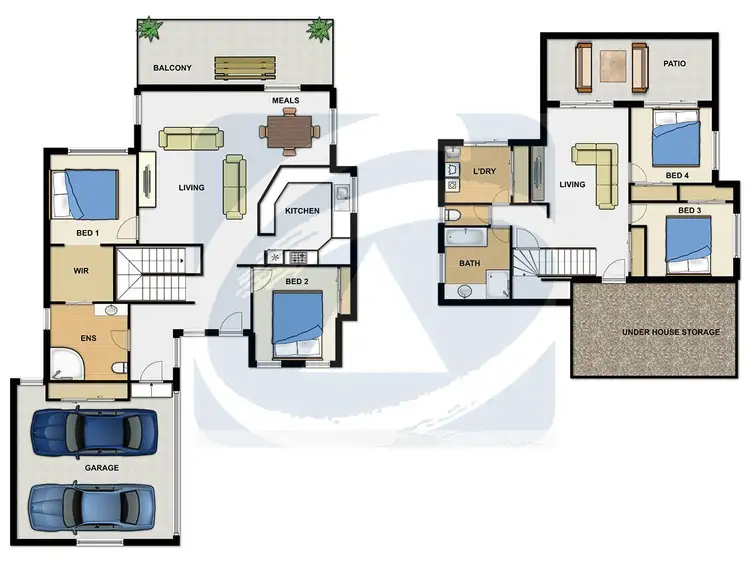 Floorplan of Homely house listing, 24 Brookvale Drive, Underwood QLD 4119