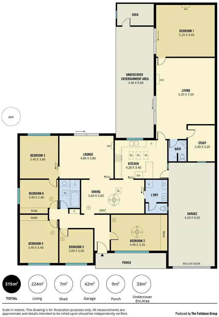 Floorplan of Homely house listing, 11 Sharon Road, Ridgehaven SA 5097