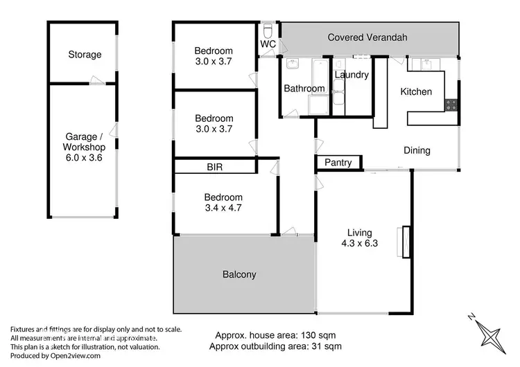 Floorplan of Homely house listing, 9 The Esplanade, Huonville TAS 7109