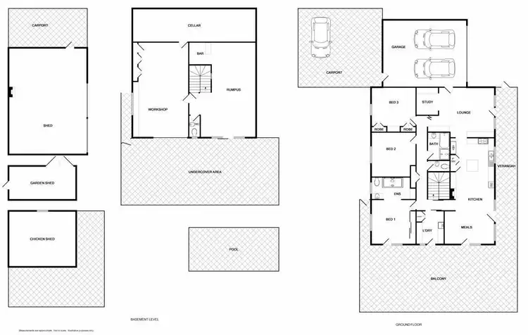 Floorplan of Homely rural property listing, 903 Wodonga - Yackandandah Road, Staghorn Flat VIC 3691
