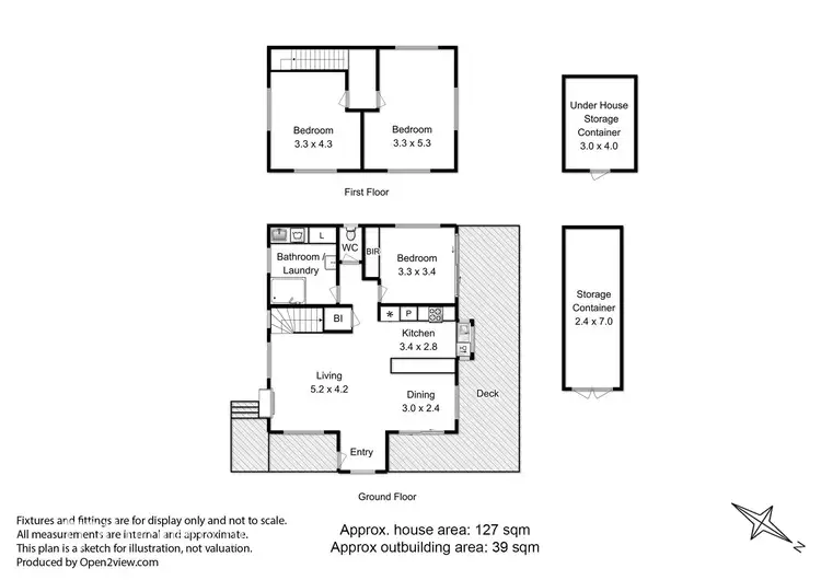 Floorplan of Homely house listing, 122 Waggs Gully Road, Ranelagh TAS 7109