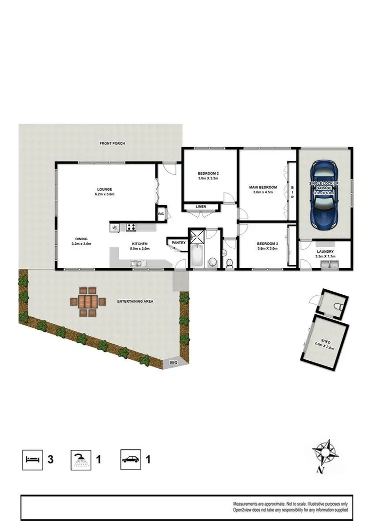 Floorplan of Homely house listing, 14 Campbell Avenue, Cromer NSW 2099
