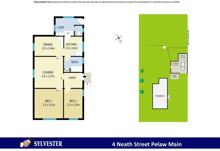 Floorplan of Homely house listing, 4 Neath Street, Pelaw Main NSW 2327