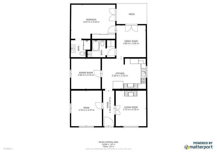 Floorplan of Homely house listing, 153 Olive Avenue, Mildura VIC 3500