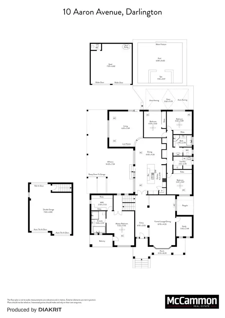 Floorplan of Homely house listing, 10 Aaron Avenue, Darlington SA 5047