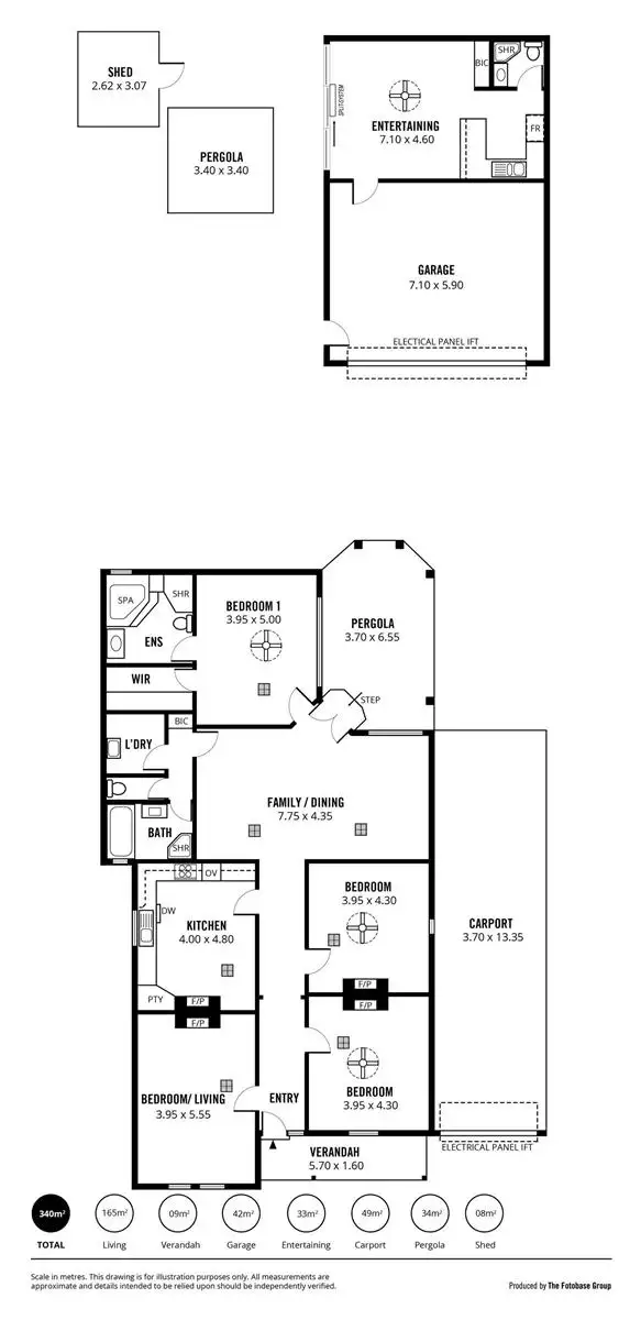 Floorplan of Homely house listing, 8 Richmond Road, Westbourne Park SA 5041