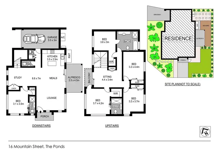 Floorplan of Homely house listing, 16 Mountain Street, The Ponds NSW 2769