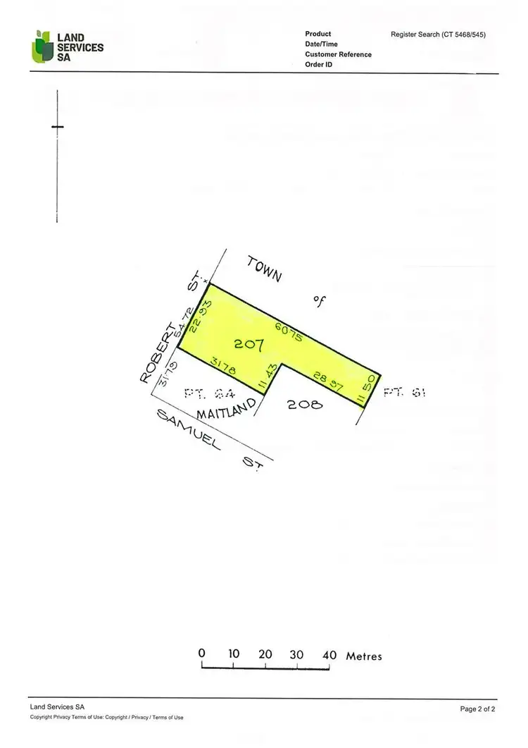 Floorplan of Homely house listing, 57 Robert Street, Maitland SA 5573