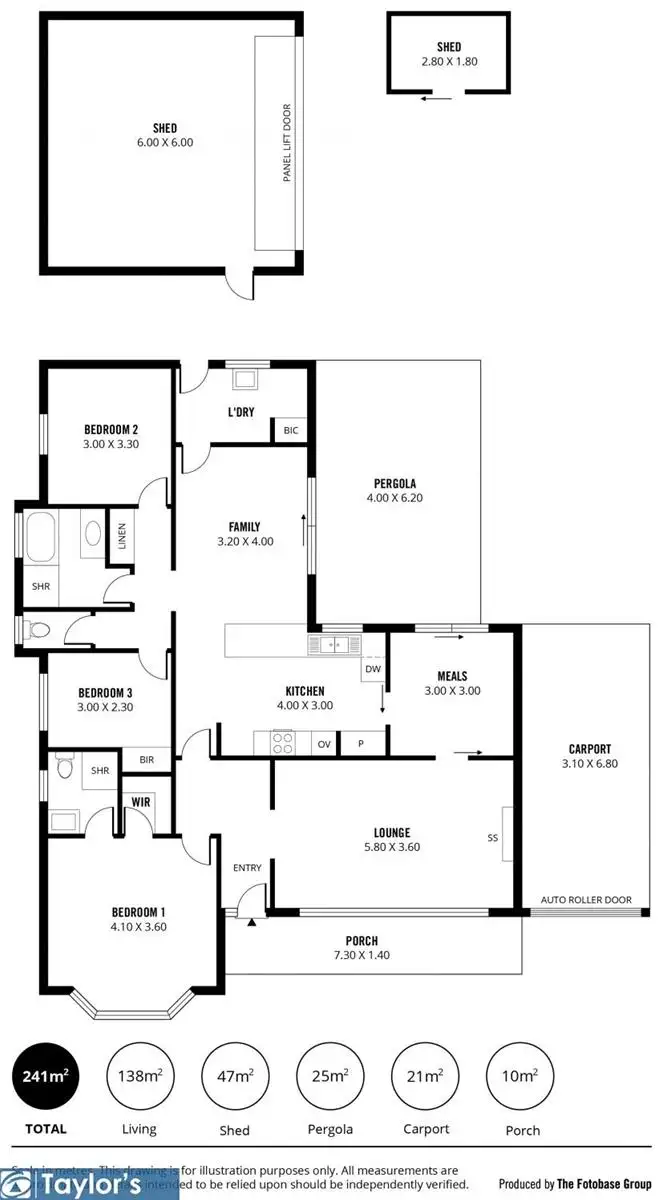 Floorplan of Homely house listing, 49 Hamilton Road, Fairview Park SA 5126