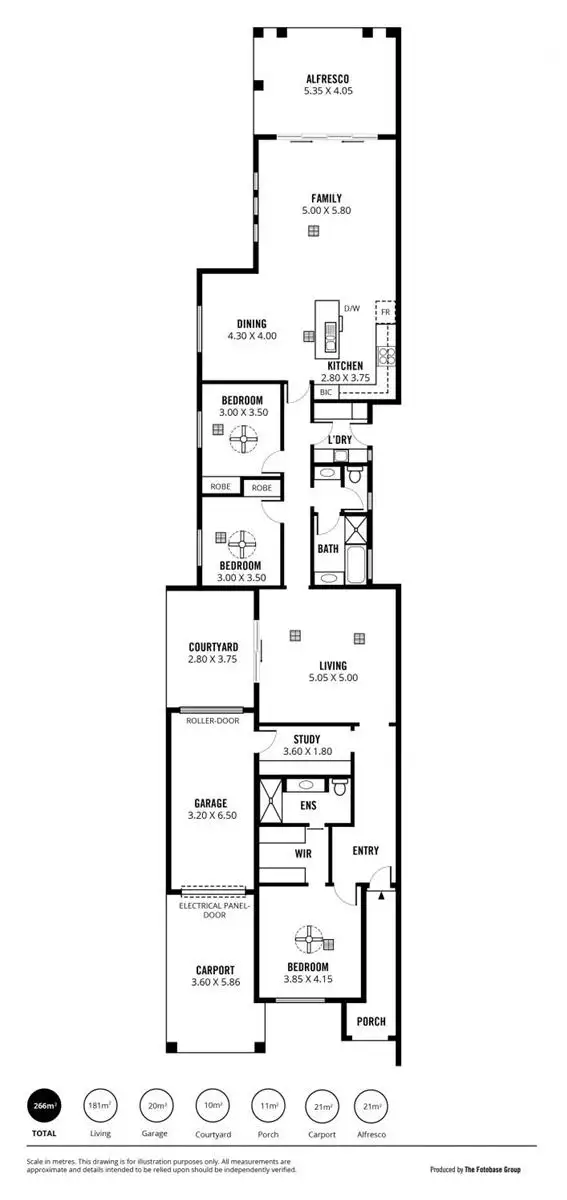 Floorplan of Homely house listing, 7 Tonkin Street, Vale Park SA 5081