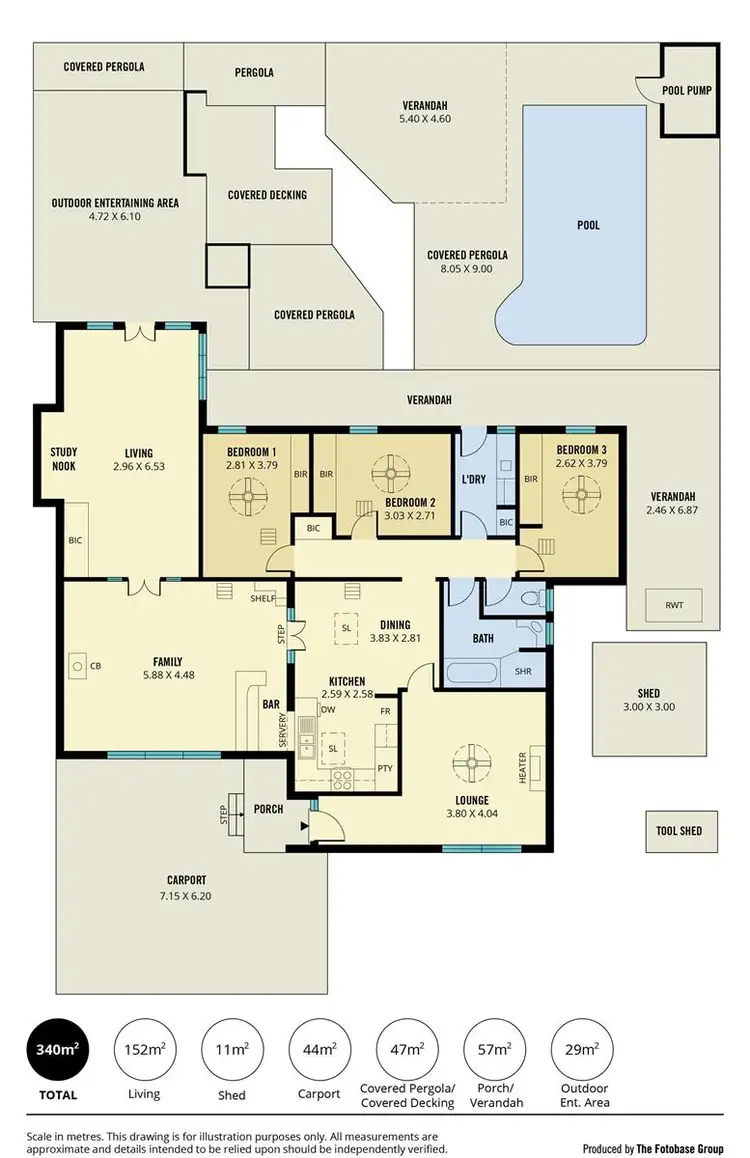 Floorplan of Homely house listing, 69 Cassia Street, Surrey Downs SA 5126