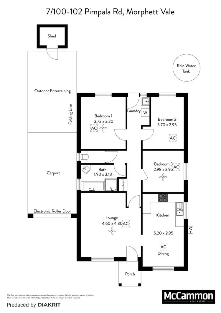 Floorplan of Homely house listing, 7/100-102 Pimpala Road, Morphett Vale SA 5162