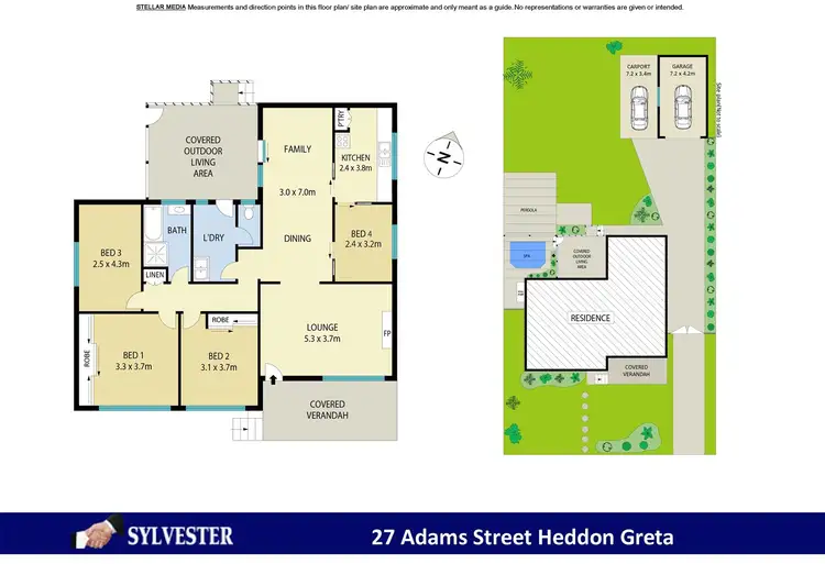 Floorplan of Homely house listing, 27 Adams Street, Heddon Greta NSW 2321