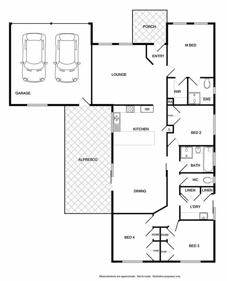 Floorplan of Homely house listing, 29 Kingfisher Drive, West Wodonga VIC 3690