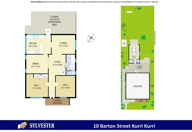 Floorplan of Homely house listing, 10 Barton Street, Kurri Kurri NSW 2327