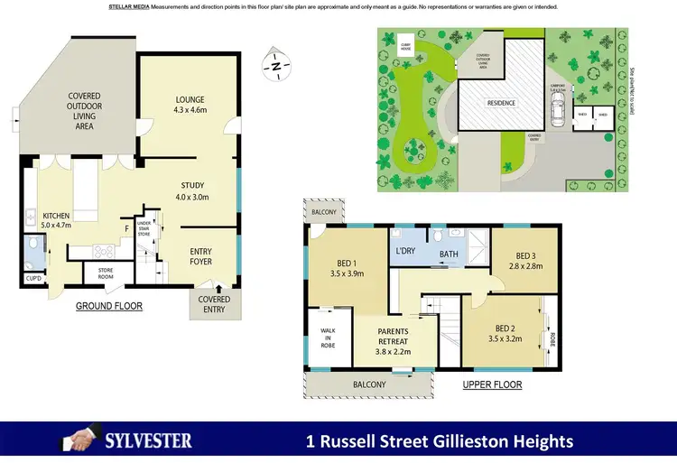 Floorplan of Homely house listing, 1 Russell Street, Gillieston Heights NSW 2321