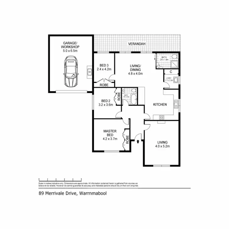 Floorplan of Homely house listing, 281 Lava Street, Warrnambool VIC 3280