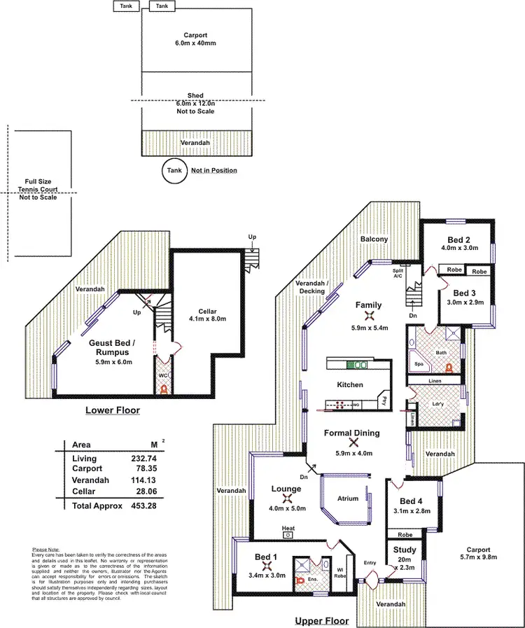 Floorplan of Homely house listing, 1 Telopea Drive, Athelstone SA 5076