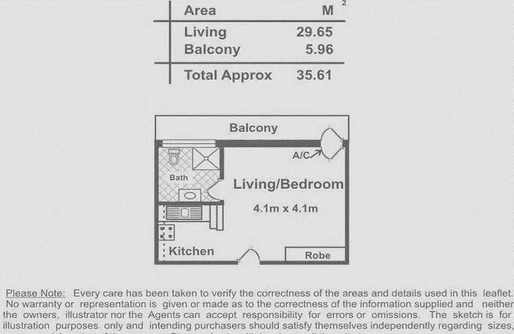 Floorplan of Homely apartment listing, 4/26 South Terrace, Adelaide SA 5000