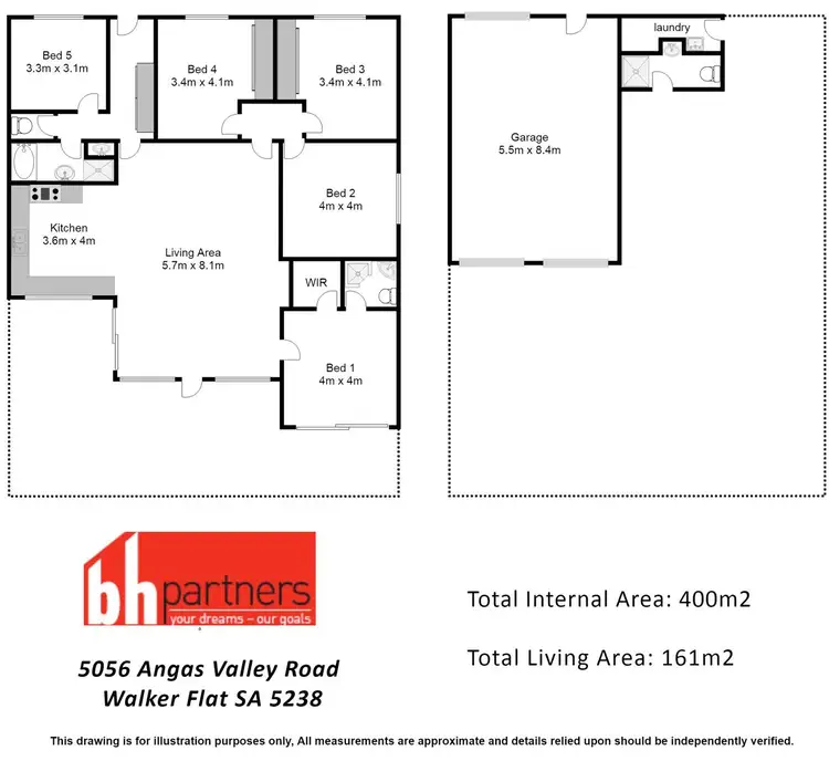 Floorplan of Homely house listing, 5056 Angas Valley Road, Walker Flat SA 5238