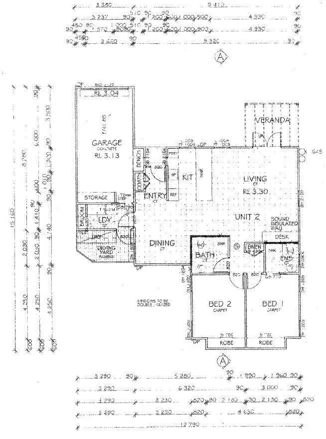 Floorplan of Homely villa listing, 2/8 Hawke Street, Tuncurry NSW 2428