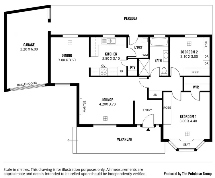 Floorplan of Homely unit listing, 4/11 Taylors Road, Mitcham SA 5062