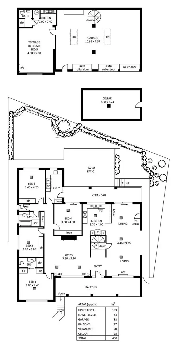 Floorplan of Homely house listing, 15 Heron Court, Modbury Heights SA 5092