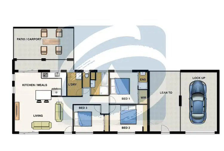 Floorplan of Homely house listing, 49 Frobisher Street, Springwood QLD 4127