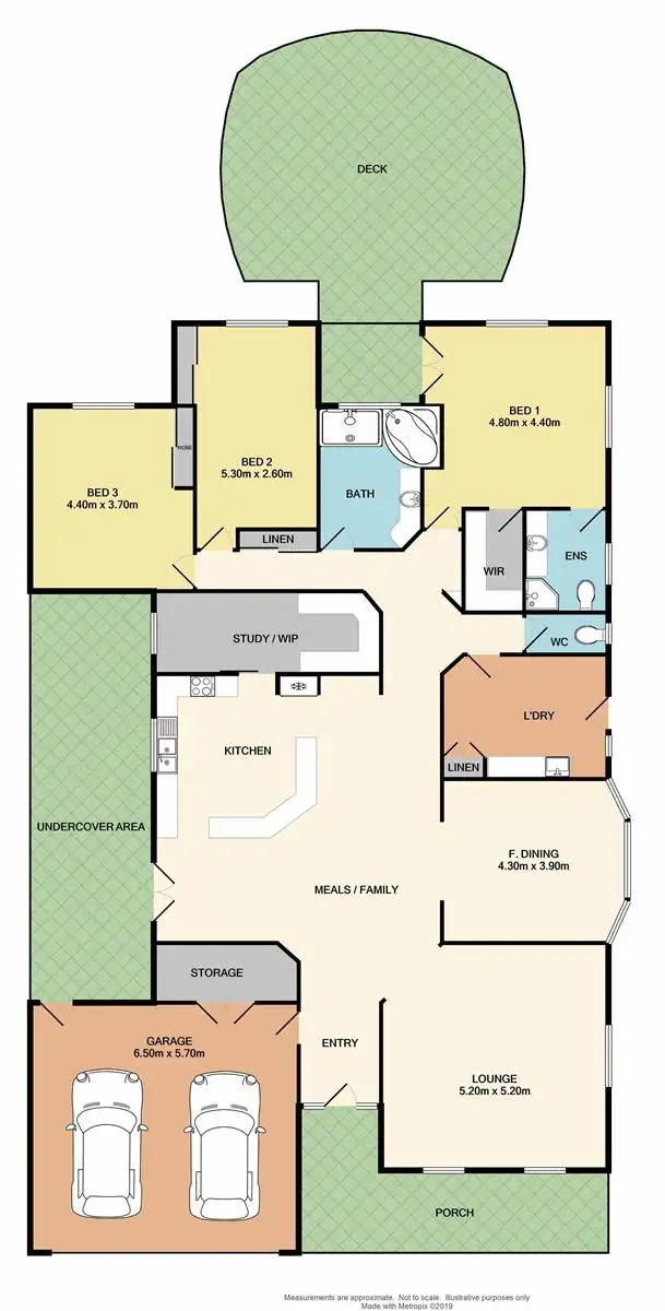 Floorplan of Homely house listing, 14 Nankervis Court, Beechworth VIC 3747