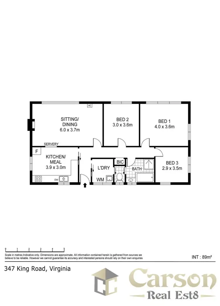 Floorplan of Homely rural property listing, 347 King Road, Virginia SA 5120