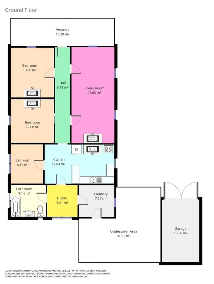 Floorplan of Homely house listing, 11 Loch Street, Beechworth VIC 3747