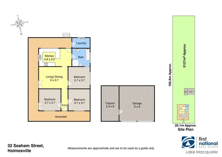 Floorplan of Homely house listing, 32 Seaham Street, Holmesville NSW 2286