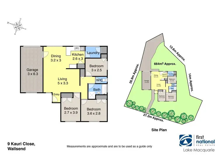 Floorplan of Homely villa listing, 9 Kauri Close, Wallsend NSW 2287