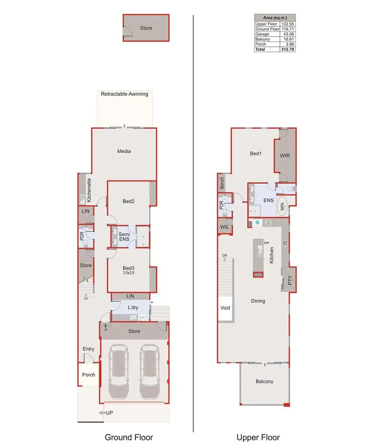 Floorplan of Homely house listing, 273c Cape Street, Yokine WA 6060