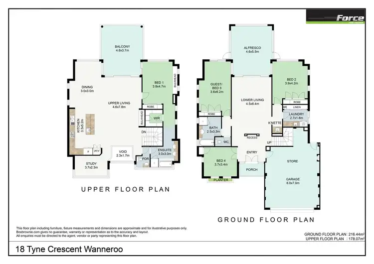Floorplan of Homely house listing, 18 Tyne Crescent, Wanneroo WA 6065